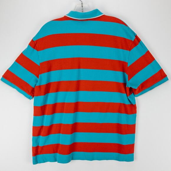 Lacoste Red Aqua Polo Shirt Men’s XL Logo Short Sleeve Regular Fit Classic Look - Picture 10 of 12